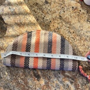 Universal Thread Colorful Striped Pouch